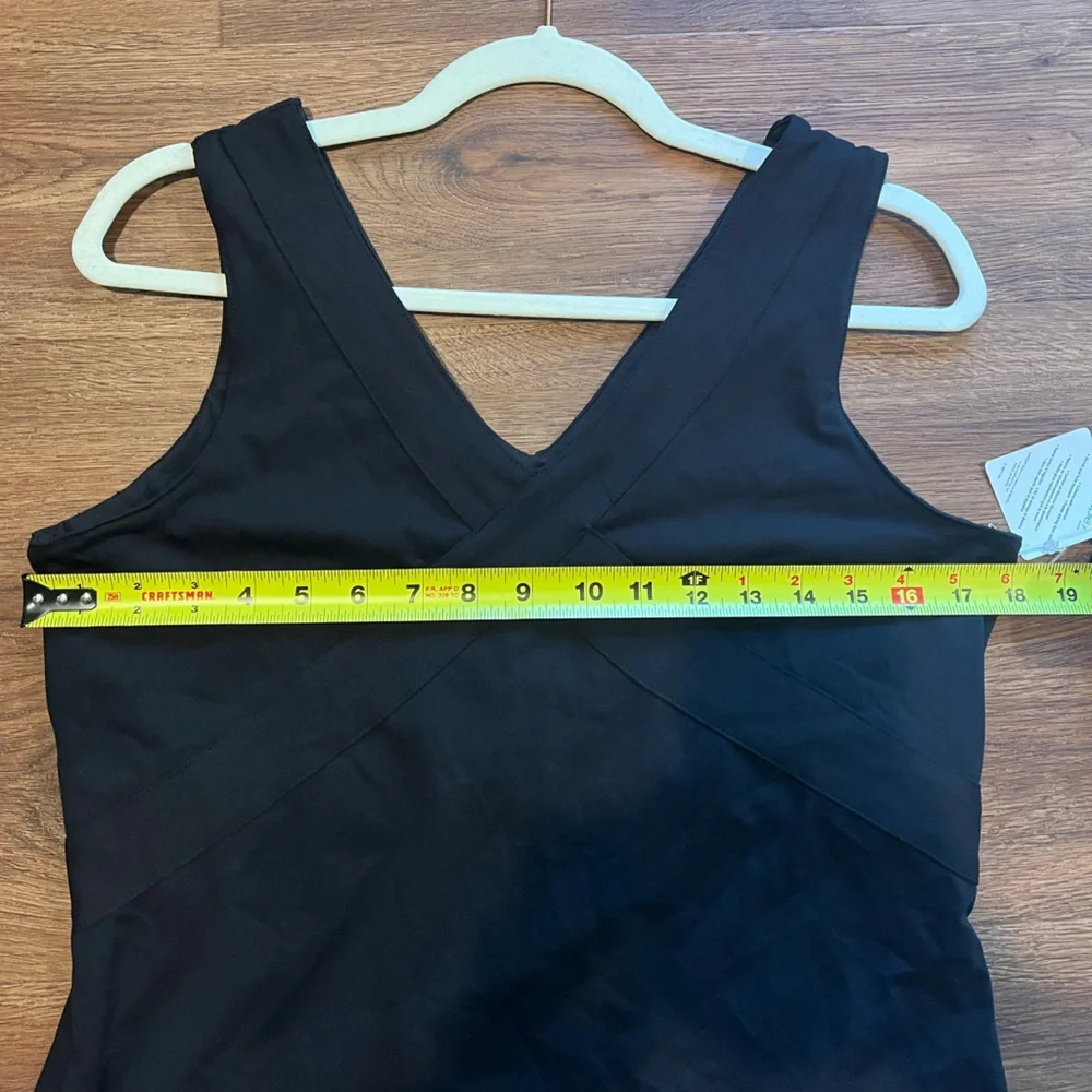 NWT KYODAN Black Sleeveless Athletic Workout Gym Tank Top Shirt Women's … - Picture 10 of 11